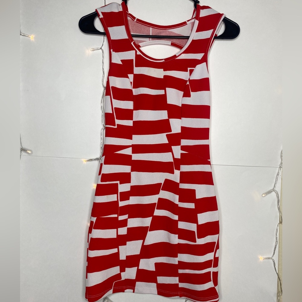 Rhapsodielle White & Red Dress